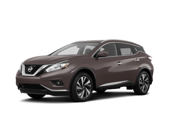 2017 Nissan Murano SV, front three-quarter view, paint 1 of 8