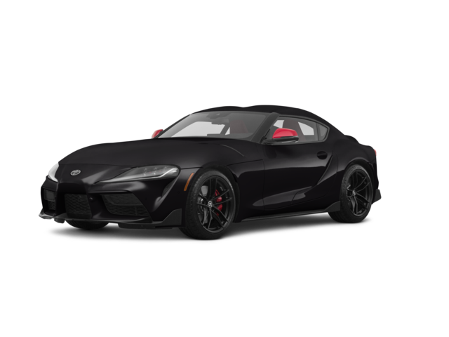 2020 Toyota GR Supra 3, front three-quarter view, paint 1 of 8