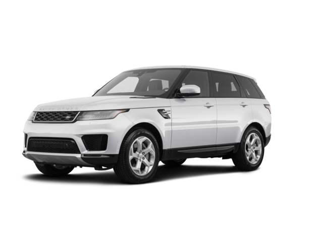 2020 Land Rover Range Rover Sport P360 SE, front three-quarter view, paint 1 of 8
