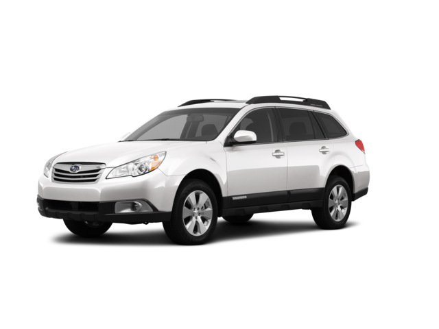 2012 Subaru Outback 3.6R Premium, front three-quarter view, paint 1 of 8