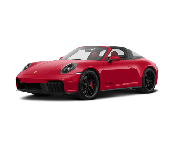 2026 Porsche 911 Targa 4 GTS, front three-quarter view, paint 1 of 8