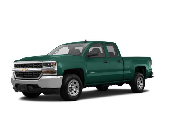 2017 Chevrolet Silverado 1500 LS, front three-quarter view, paint 1 of 8