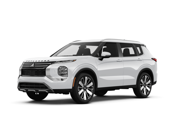 2026 Mitsubishi Outlander SEL, front three-quarter view, paint 1 of 8