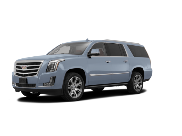 2015 Cadillac Escalade ESV Luxury, front three-quarter view, paint 1 of 8
