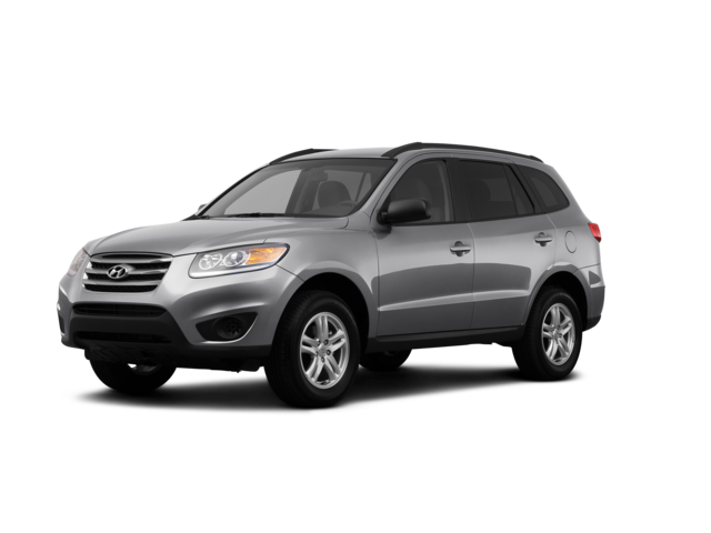 2012 Hyundai Santa Fe GLS, front three-quarter view, paint 1 of 8