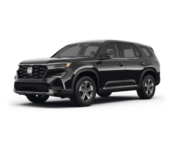 2023 Honda Pilot EX-L, front three-quarter view, paint 1 of 8