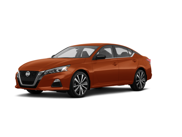 2022 Nissan Altima 2.5 SR, front three-quarter view, paint 1 of 8