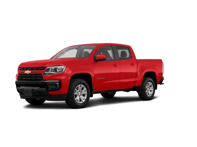 2022 Chevrolet Colorado LT, front three-quarter view, paint 1 of 8