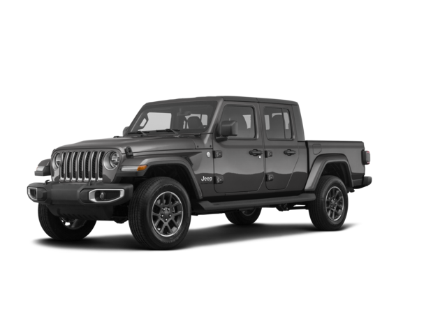 2021 Jeep Gladiator Willys, front three-quarter view, paint 1 of 8