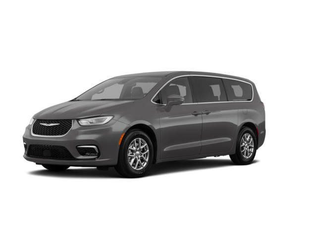 2023 Chrysler Pacifica Touring, front three-quarter view, paint 1 of 7