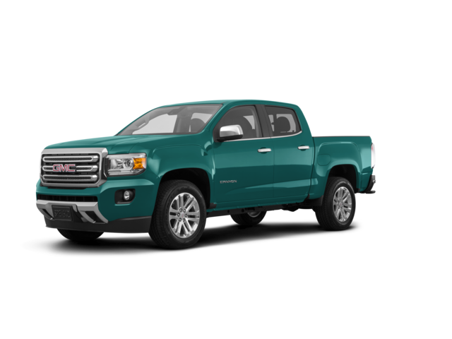 2016 GMC Canyon SLT, front three-quarter view, paint 1 of 8