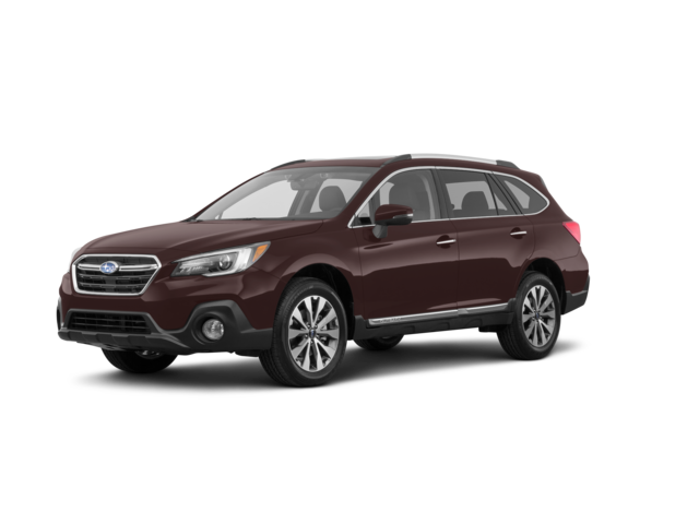 2018 Subaru Outback 3.6R Touring, front three-quarter view, paint 1 of 8