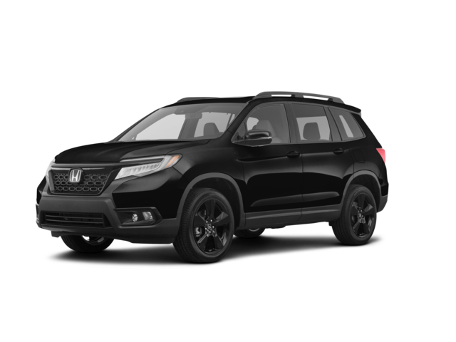 2021 Honda Passport EX-L, front three-quarter view, paint 1 of 8