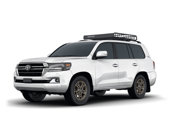 2021 Toyota Land Cruiser Heritage Edition, front three-quarter view, paint 1 of 4