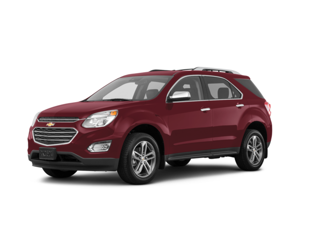 2016 Chevrolet Equinox LTZ, front three-quarter view, paint 1 of 8