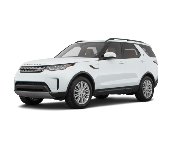 2017 Land Rover Discovery SE, front three-quarter view, paint 1 of 8