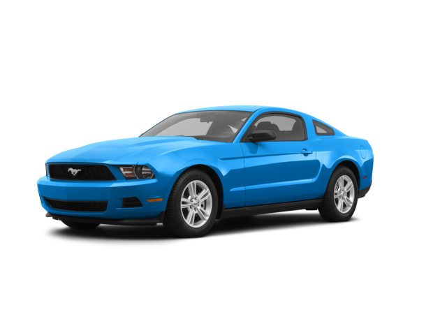 2012 Ford Mustang V6, front three-quarter view, paint 1 of 8