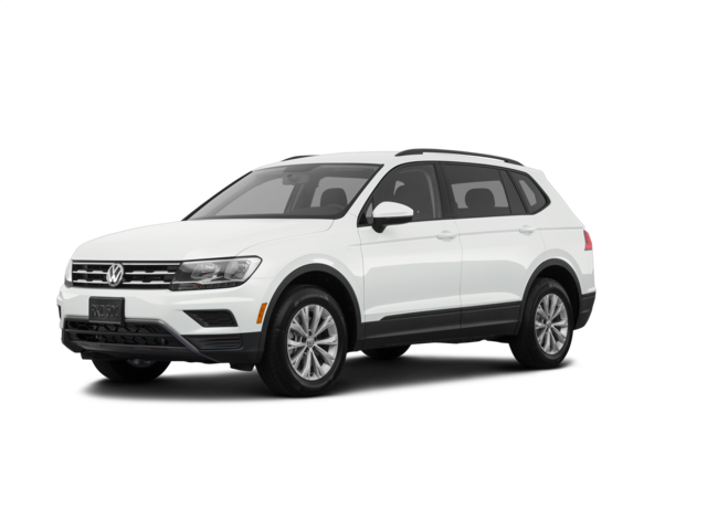 2020 Volkswagen Tiguan S, front three-quarter view, paint 1 of 5