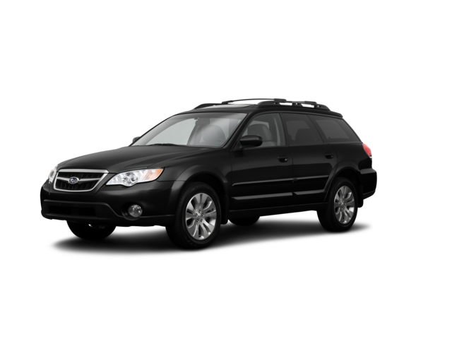2009 Subaru Outback 2.5i Limited, front three-quarter view, paint 1 of 8