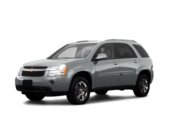2009 Chevrolet Equinox LTZ, front three-quarter view, paint 1 of 8