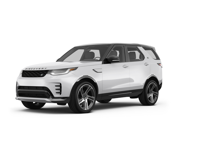 2025 Land Rover Discovery P300 Dynamic SE, front three-quarter view, paint 1 of 8