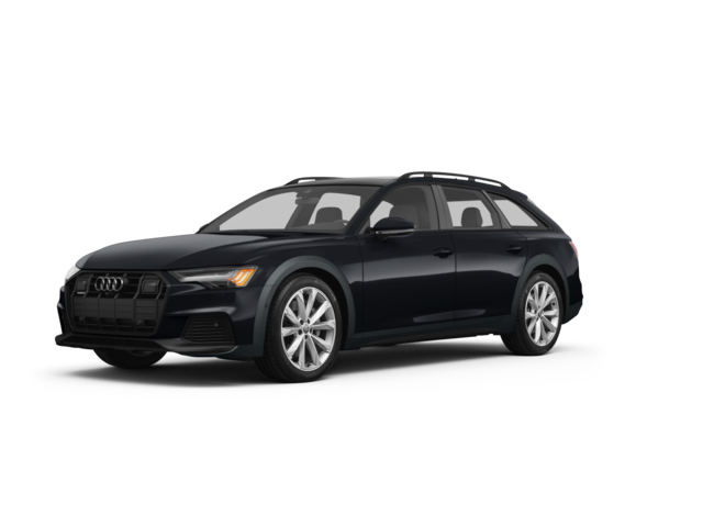 2024 Audi A6 allroad Prestige, front three-quarter view, paint 1 of 8