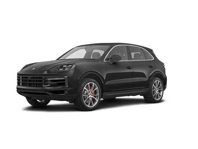 2024 Porsche Cayenne S, front three-quarter view, paint 1 of 8