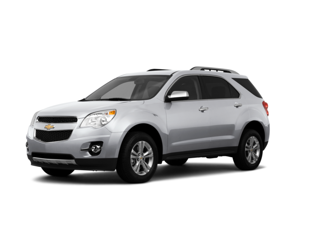 2011 Chevrolet Equinox LS, front three-quarter view, paint 1 of 8