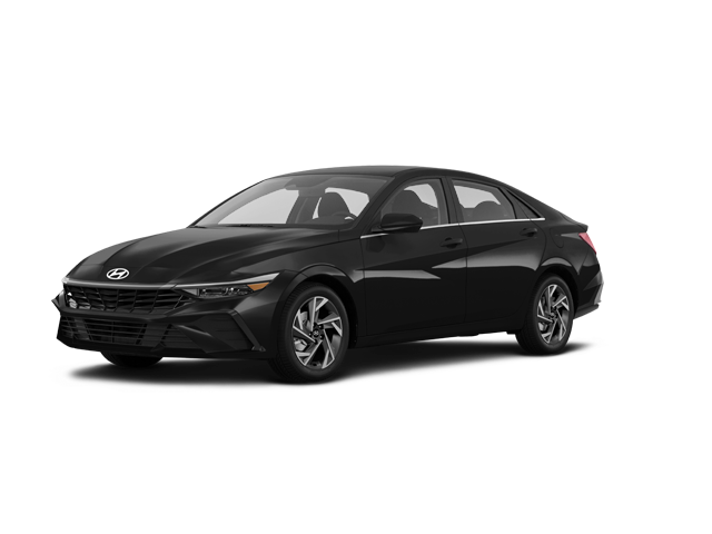 2025 Hyundai Elantra SEL Convenience, front three-quarter view, paint 1 of 8