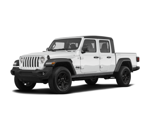 2021 Jeep Gladiator Sport, front three-quarter view