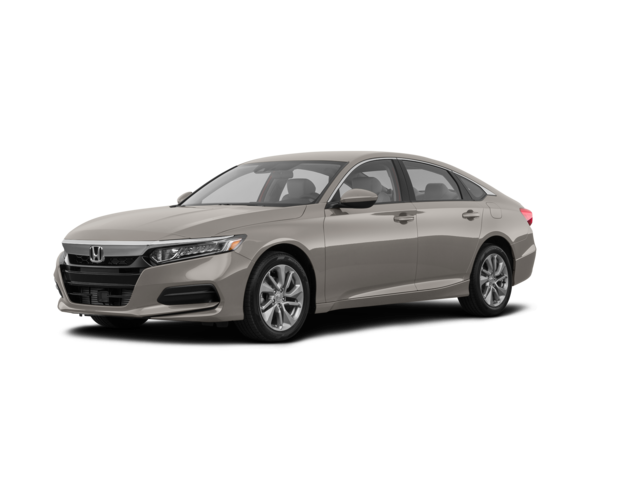 2018 Honda Accord LX, front three-quarter view, paint 1 of 8