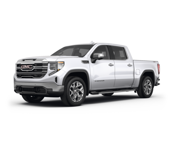 2022 GMC Sierra 1500 SLT, front three-quarter view, paint 1 of 8