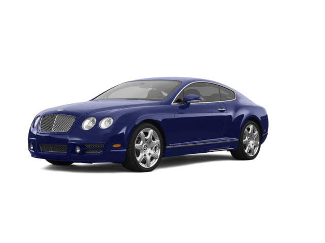 2005 Bentley Continental Base, front three-quarter view, paint 1 of 8