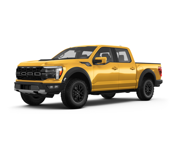 2024 Ford F-150 Raptor, front three-quarter view, paint 1 of 8