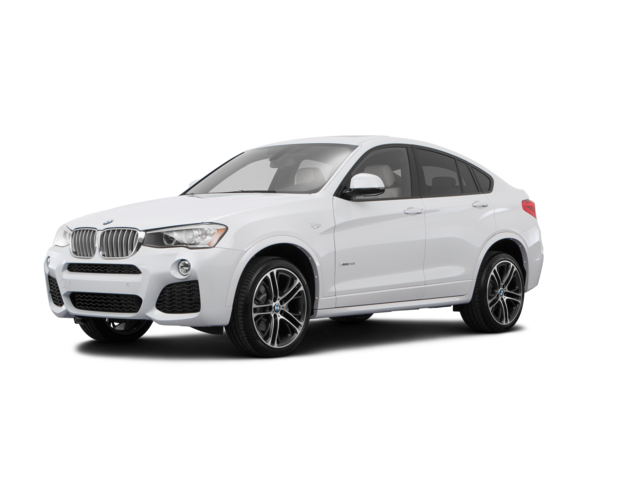 2017 BMW X4 xDrive28i, front three-quarter view, paint 1 of 8