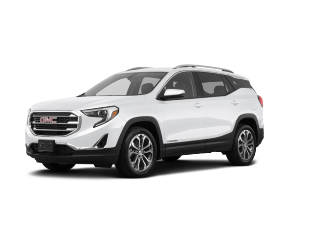 2020 GMC Terrain SLT, front three-quarter view, paint 1 of 8