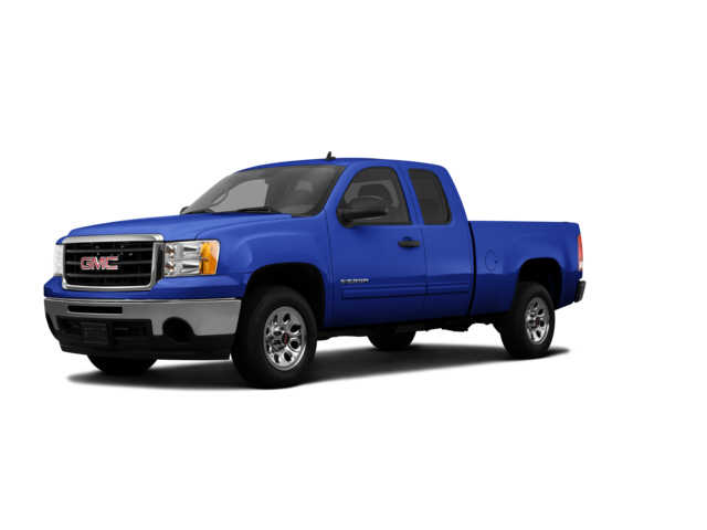 2011 GMC Sierra 1500 SL, front three-quarter view, paint 1 of 8