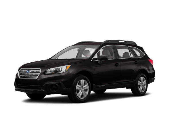 2015 Subaru Outback 2.5i, front three-quarter view, paint 1 of 8