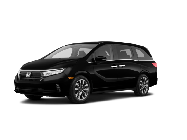2023 Honda Odyssey EX-L, front three-quarter view, paint 1 of 8