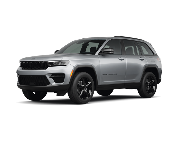 2025 Jeep Grand Cherokee Altitude X, front three-quarter view, paint 1 of 5
