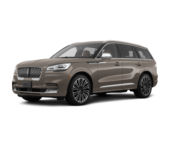 2020 Lincoln Aviator Black Label, front three-quarter view, paint 1 of 8