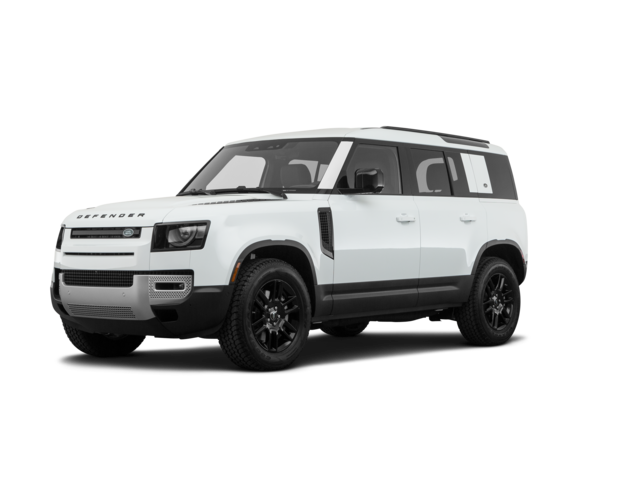 2021 Land Rover Defender 110 110 P300 S, front three-quarter view, paint 1 of 8
