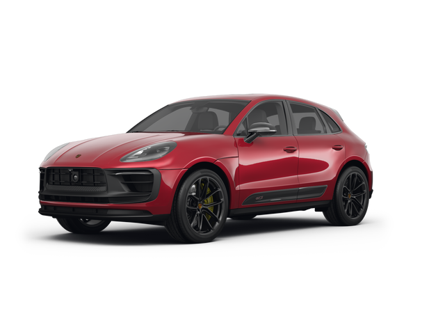 2022 Porsche Macan Base, front three-quarter view, paint 1 of 8