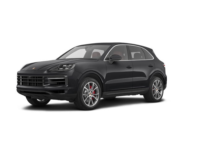 2025 Porsche Cayenne Cayenne SUV, front three-quarter view, paint 1 of 8