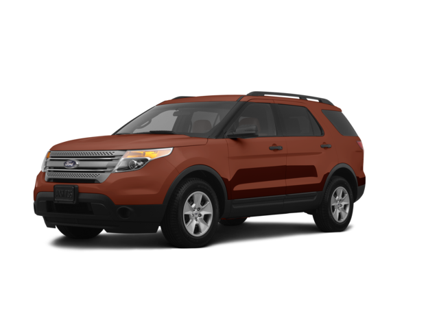 2013 Ford Explorer Base, front three-quarter view, paint 1 of 8