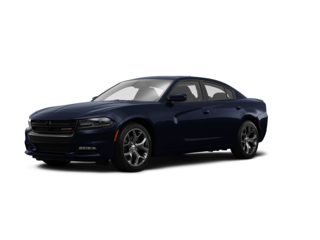 2017 Dodge Charger SXT, front three-quarter view, paint 1 of 8