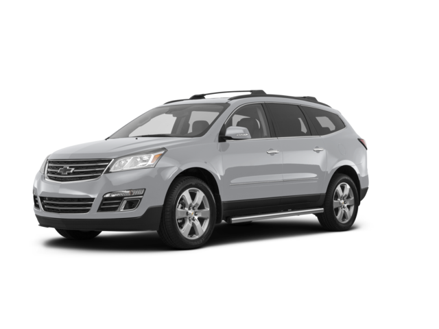 2017 Chevrolet Traverse LS Base, front three-quarter view, paint 1 of 8