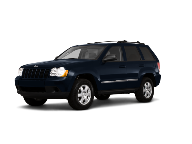 2010 Jeep Grand Cherokee Laredo, front three-quarter view, paint 1 of 6