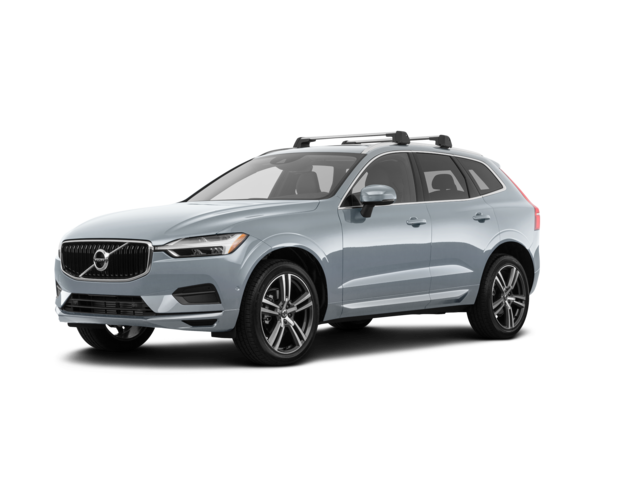 2018 Volvo XC60 T5 Momentum, front three-quarter view, paint 1 of 8