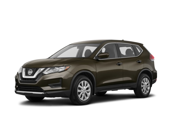 2018 Nissan Rogue S, front three-quarter view, paint 1 of 8
